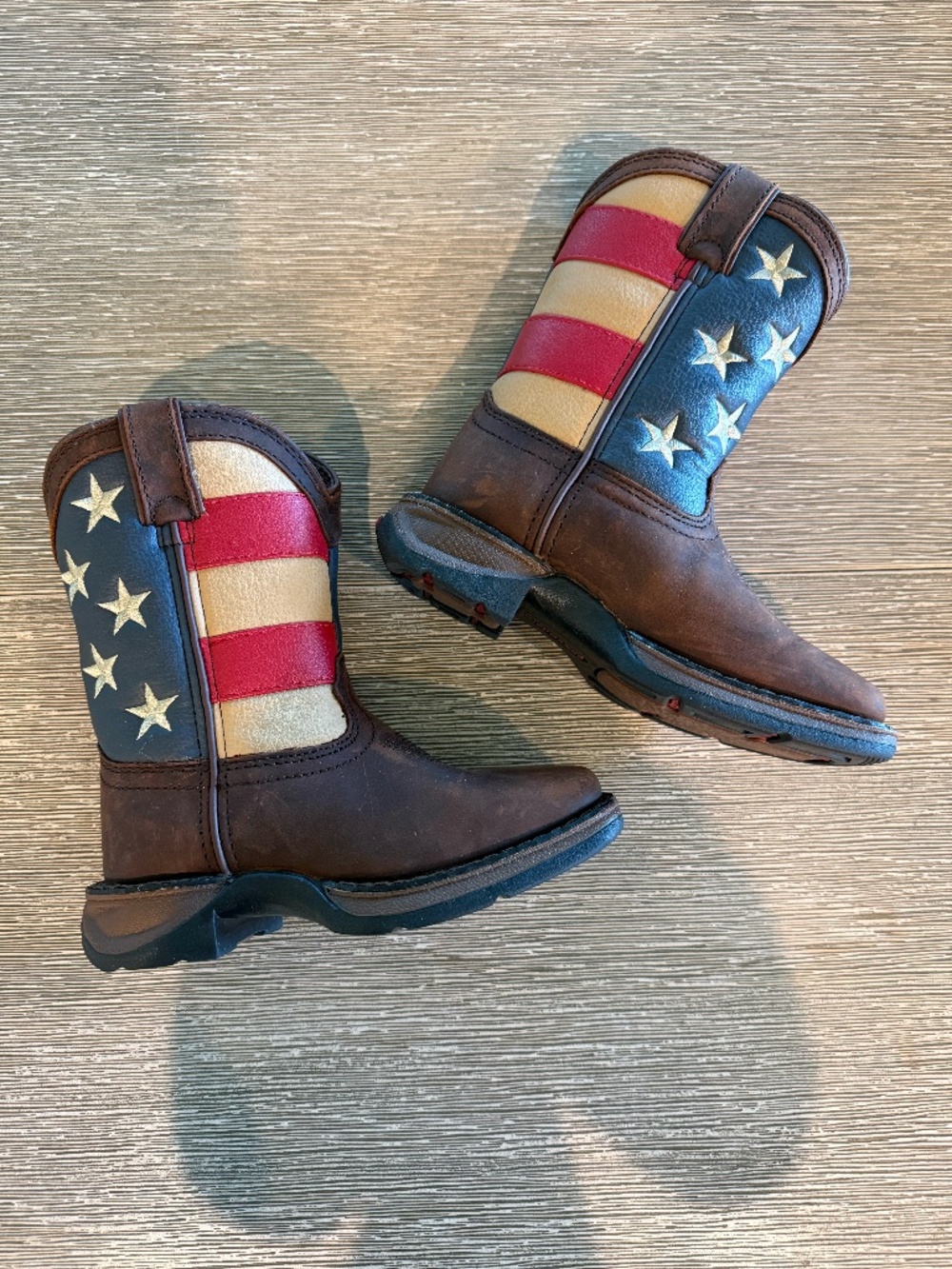 NEW Durango Lil' Rebelby Kid's Patriotic Western Boot Size 10